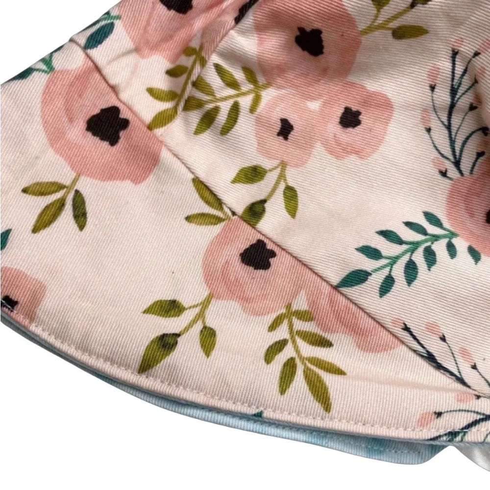 Handmade Floral Brimmed‎ Bonnet